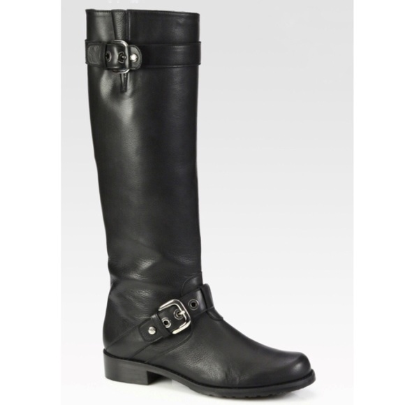 Stuart Weitzman Shoes - STUART WEITZMAN riding moto boots